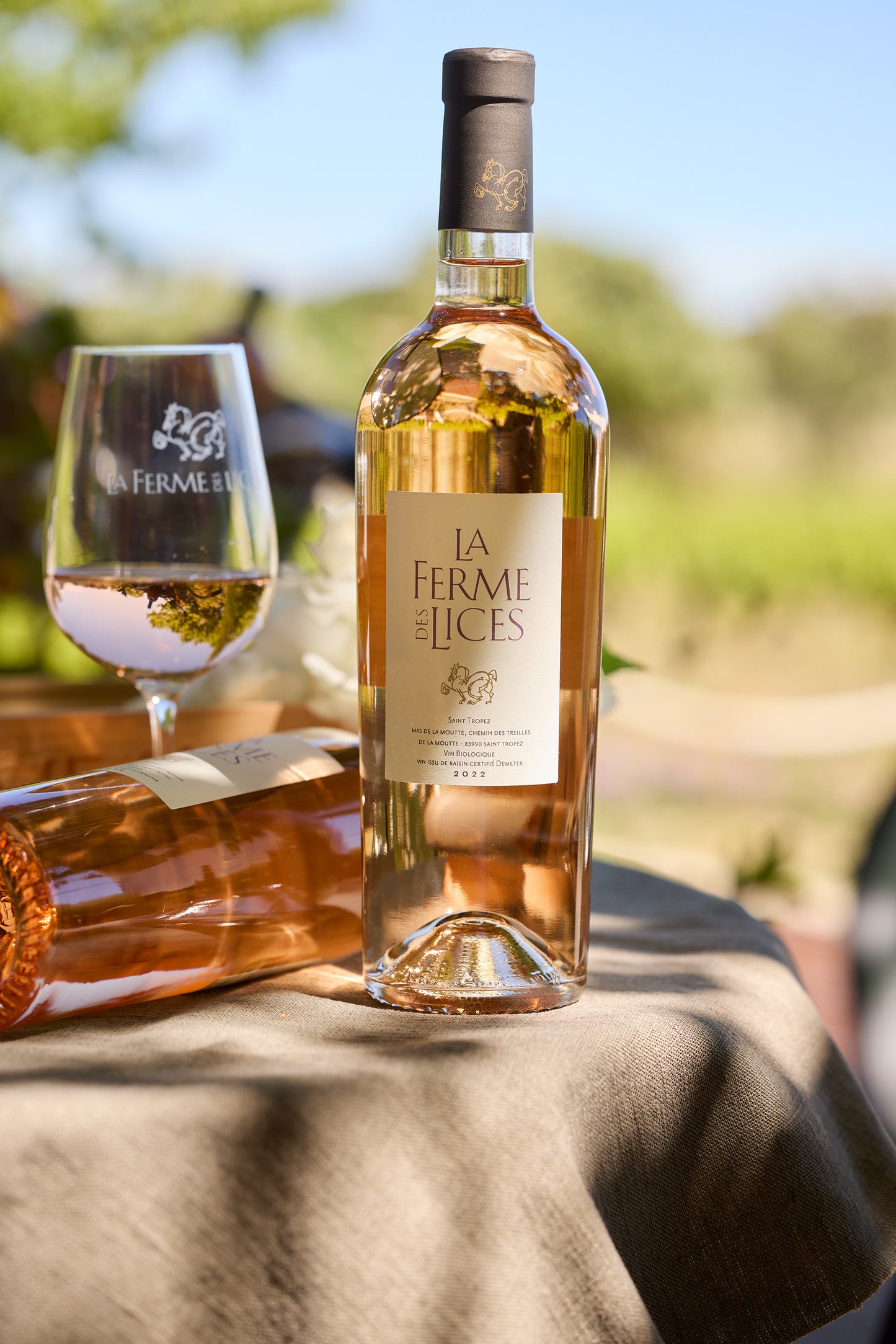 Vin rosé "La Ferme des Lices"